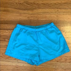Baby blue Adidas shorts